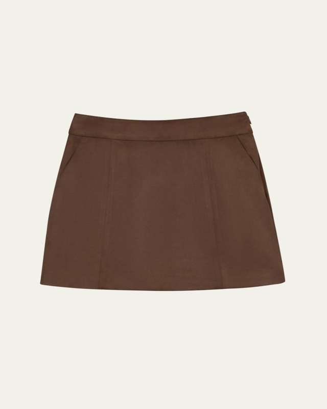 A-Line Mini Skirt